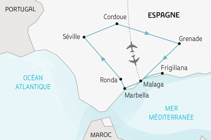 Circuit Splendeurs Andalouses 3* (GT) malaga Andalousie