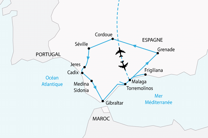 Circuit Splendeurs Andalouses 3* (GT) malaga Andalousie