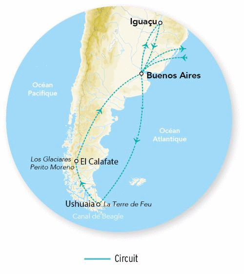 Circuit Merveilles de Patagonie & Iguaçu - Limité à 16 pers. buenos_aires Argentine