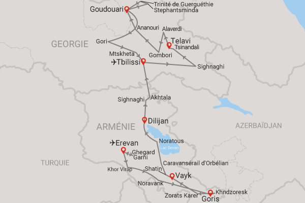 Circuit Inoubliable Caucase entre Arménie et Géorgie (maximum 12 participants) yerevan Armenie