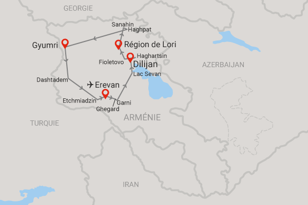 Circuit Joyaux millénaires d'Arménie (en petit groupe) yerevan Armenie