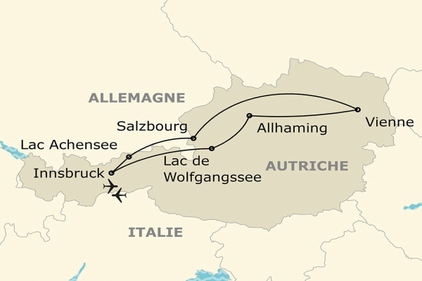 Circuit L'Autriche en hiver - Avec vols vers Innsbruck innsbruck Autriche