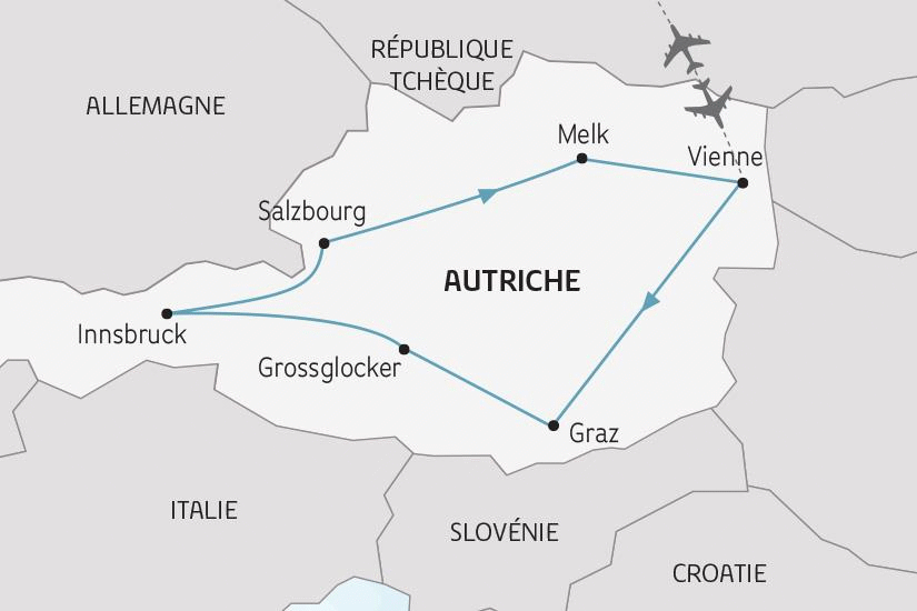 Circuit L'Autriche le Joyau des Alpes vienne Autriche