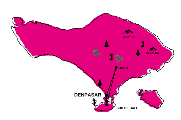 Circuit Au Cœur de Bali denpasar Bali
