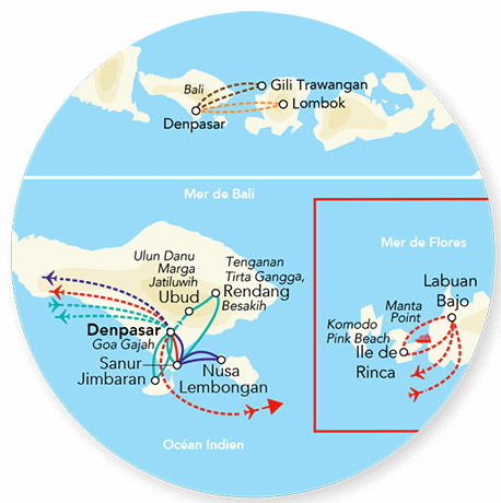 Circuit Immersion à Bali & Extension Nusa Lembongan - Limité à 12 pers. denpasar Bali