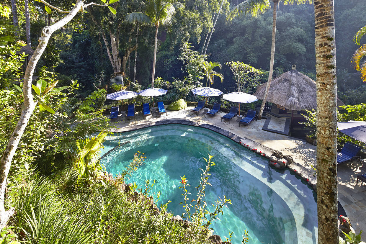 Piscine - Tjampuhan & Spa Charme 4* Denpasar Bali