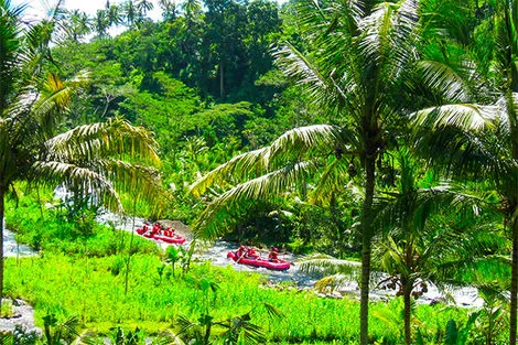 Rivière Ayung rafting