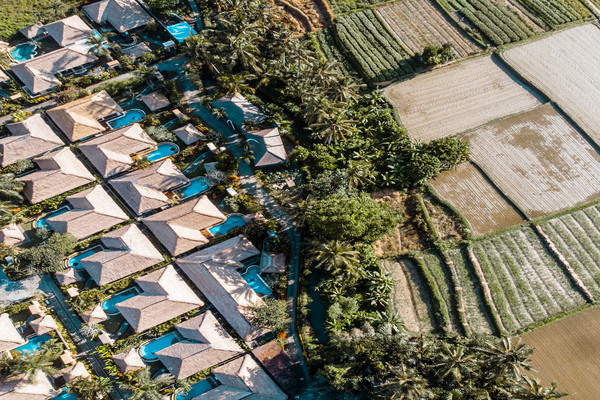 vue aérienne - FuramaXclusive Resort & Villas Ubud