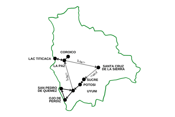 Circuit Aventure Bolivienne, entre Sel et Ciel santa_cruz Bolivie