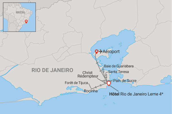 Circuit Rio sous tous les angles au Novotel Rio Leme (maximum 10 participants) rio Bresil