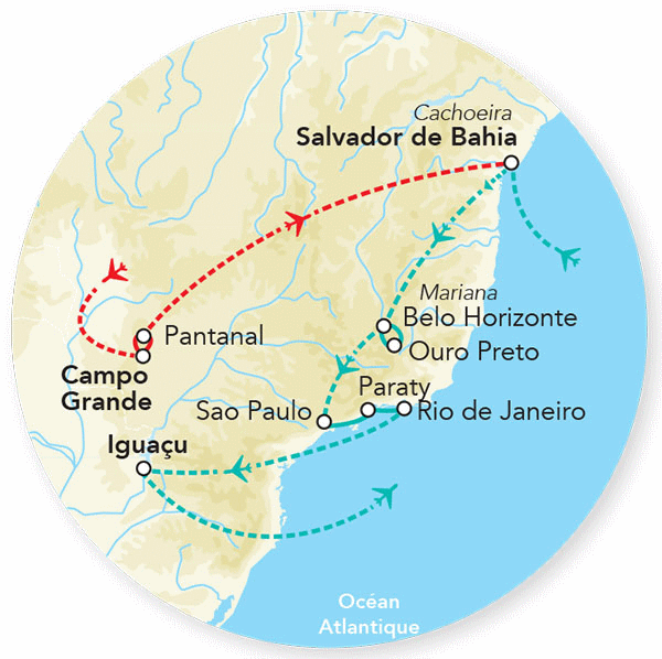 Circuit Merveilles du Brésil salvador_de_bahia Bresil