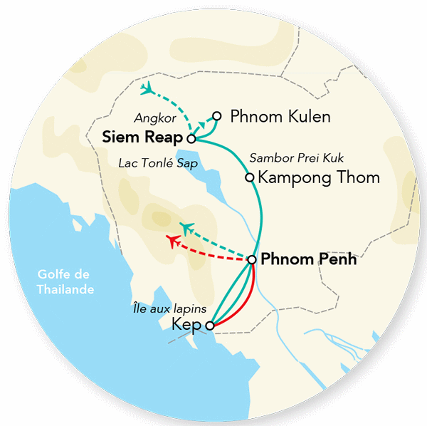 Circuit Immersion au Cambodge - Limité à 12 pers. siem_reap Cambodge