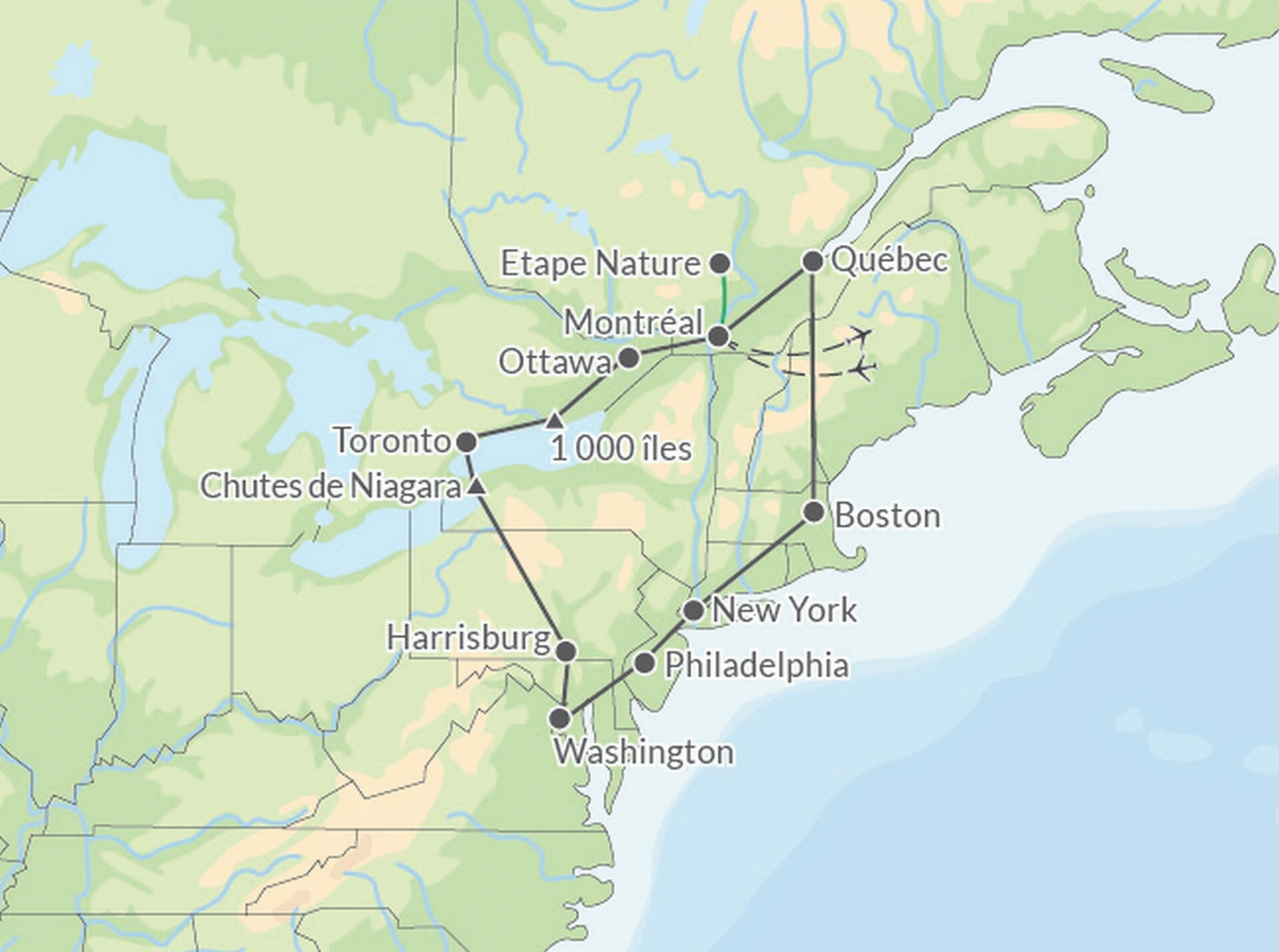 Autotour Du Québec à Manhattan - Explorateur montreal Canada