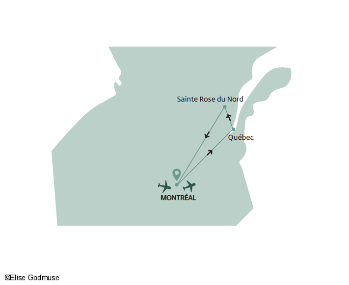 Circuit Séjour Multi activités au Québec - L'Hiver au Cap au Leste - 50 personnes maximum montreal Canada