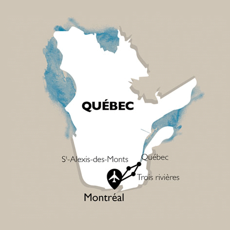 Circuit Séjour multi-activités Québec : Hiver au Lac Blanc - 40 personnes maximum montreal Canada