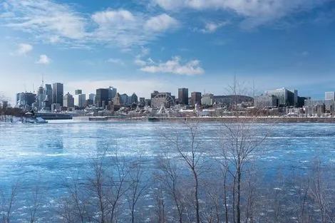 Circuit Splendeurs d'Hiver au Lac Blanc montreal Canada