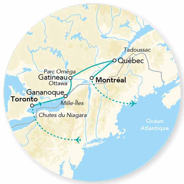 Circuit Immersion au Canada - Limité à 16 pers. toronto Canada