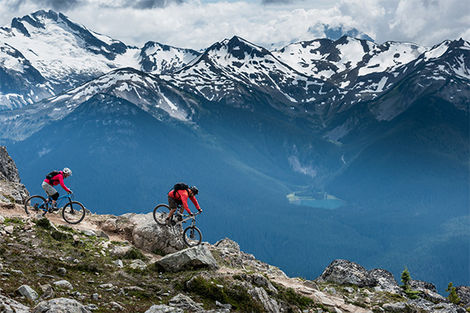 Vélo à Whistler