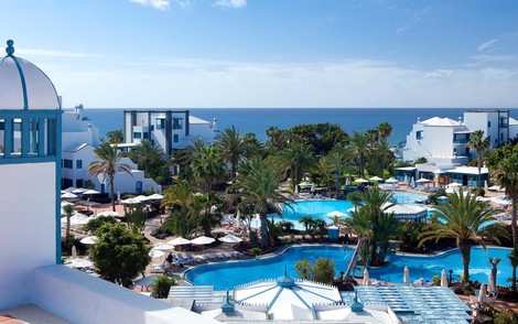 Vue panoramique - Hôtel Seaside Los Jameos Playa 4* Arrecife Lanzarote
