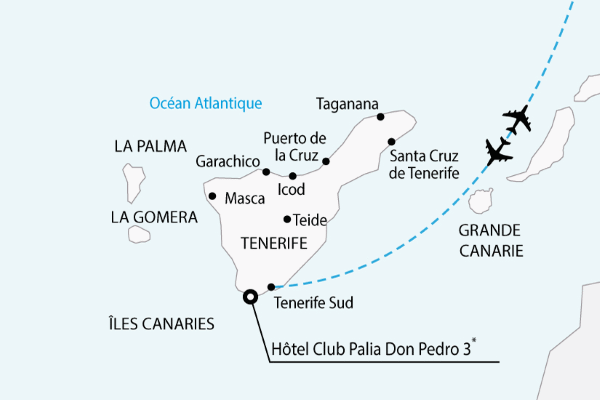 Circuit Visages de Tenerife tenerife Canaries