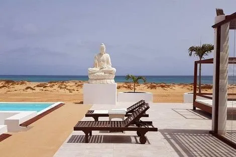 Terrasse - Hôtel The Budha Beach 4* Ile de Sal Cap Vert