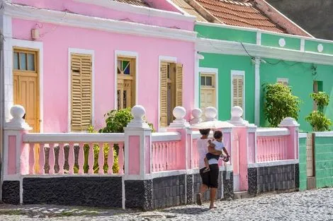 Porto Novo - Maisons colorées