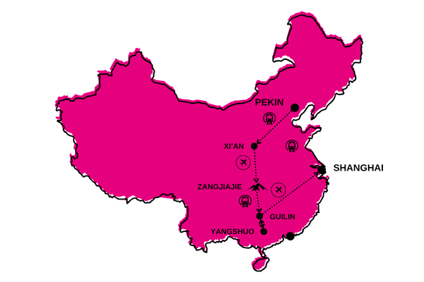 Circuit Grand Panorama de Chine en Privatif pekin Chine