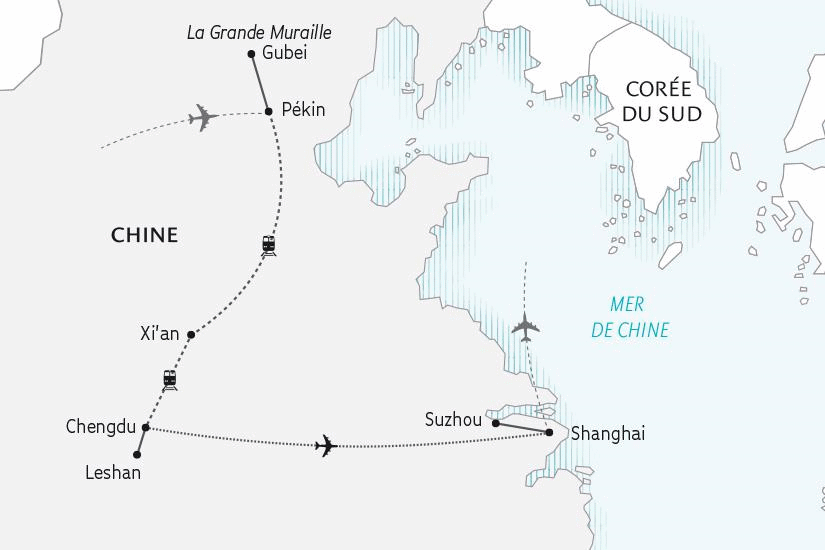 Circuit La Chine impériale et futuriste pekin Chine