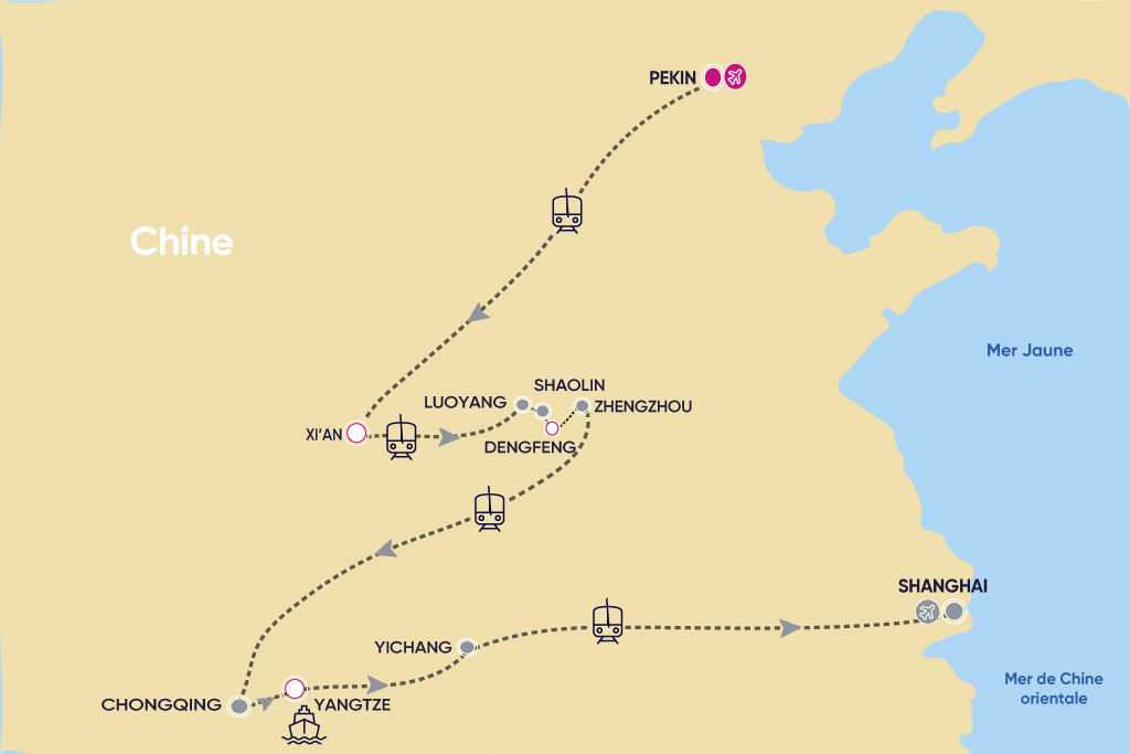 Circuit Ôcircuit Evasion Chine Impériale & Croisière sur le Yangtsé pekin Chine