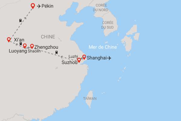 Circuit Splendeurs de la Chine authentique shanghai Chine