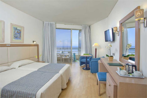Chambre - Hôtel Golden Coast Beach 4* Larnaca Chypre