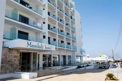 Facade - Hôtel Mandali 3* Larnaca Chypre