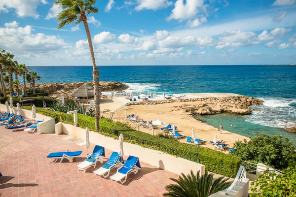 Plage - Hôtel Cynthiana Beach 3* Paphos Chypre