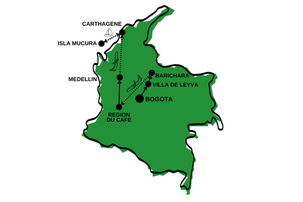 Circuit Les Incontournables de la Colombie en Privatif bogota Colombie