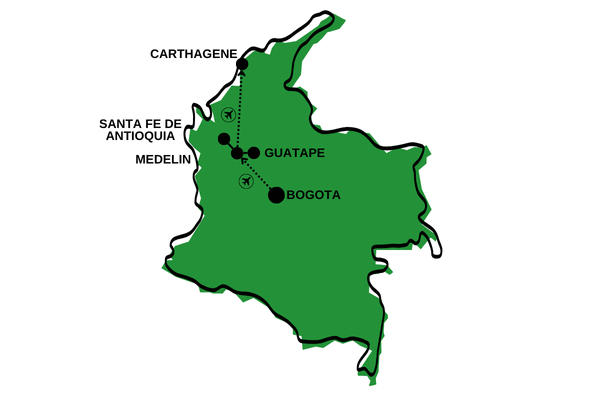 Circuit Trésors Colombiens & plage de Carthagène bogota Colombie