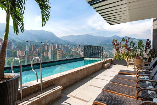 Colombie : Hôtel York Luxury Suites Medellin