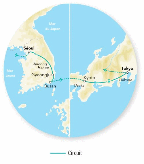 Circuit Merveilles de Corée & du Soleil Levant - Limité à 20 pers. seoul Coree