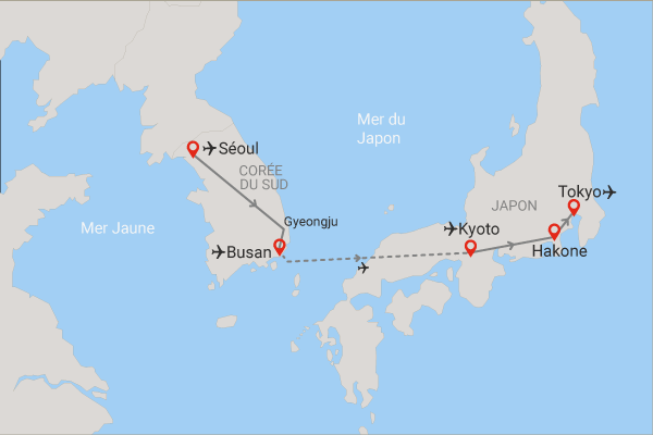 Circuit Voyage en liberté, l'âme de l'Asie de Séoul à Tokyo. seoul Coree