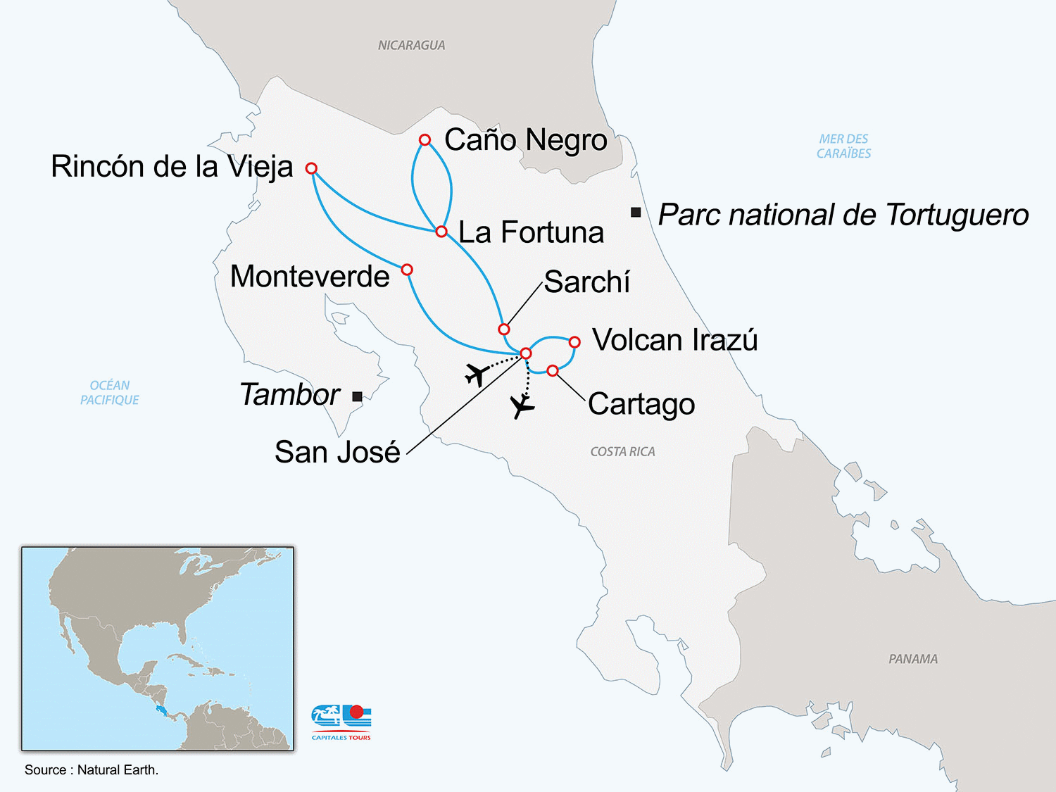 Circuit Sur les Sentiers du Costa Rica san_jose Costa Rica