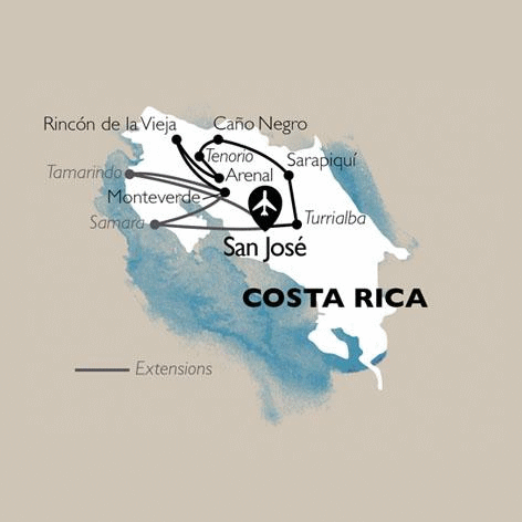 Combiné Hotels Costa Rica : Découverte Pura Vida & extension plage ...