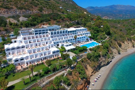 Vue panoramique - Hôtel Bravo Club Istron Bay 4* Agios Nikolaos Crète