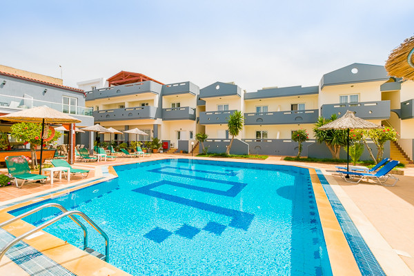 Piscine - Hôtel Anthoula Village 4* Heraklion Crète