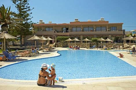 Piscine - Hôtel Aphrodite Beach 4* Heraklion Crète