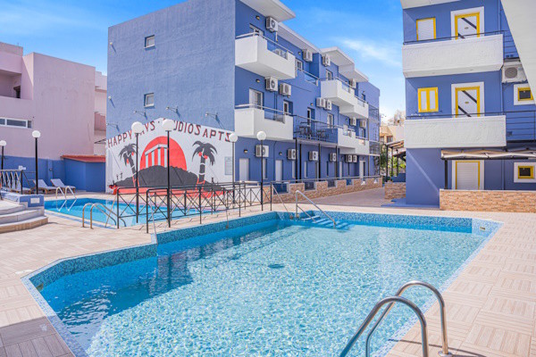 Crète : Hôtel Happy Days Studios