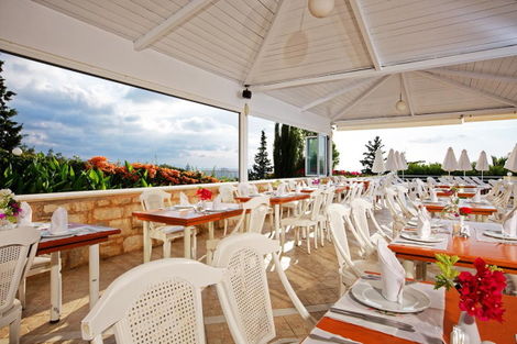 Restaurant - Hôtel Rethymno Mare & Water Park 5* Heraklion Crète