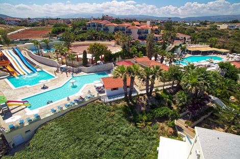 Vue panoramique - Hôtel Rethymno Mare & Water Park 5* Heraklion Crète