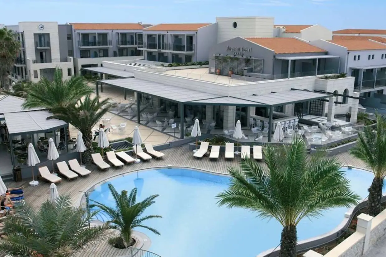Crète : Hôtel Aegean Pearl - arrivée La Chanée