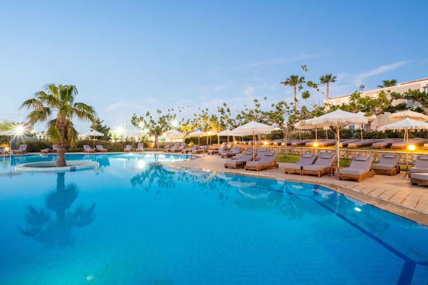 Crète : Club Héliades Essentiel Emerald 4* - arrivée La Chanée