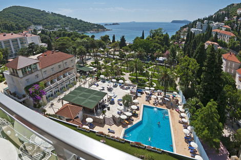 Vue panoramique - Grand Hotel Park 4* Dubrovnik Croatie