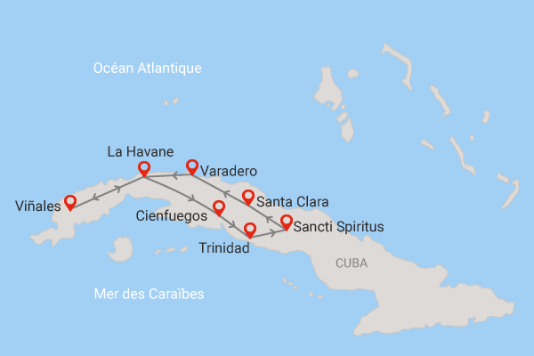 Circuit Merveilles de Cuba (avec 2 nuits à l'Iberostar Origin Tainos la_havane Cuba